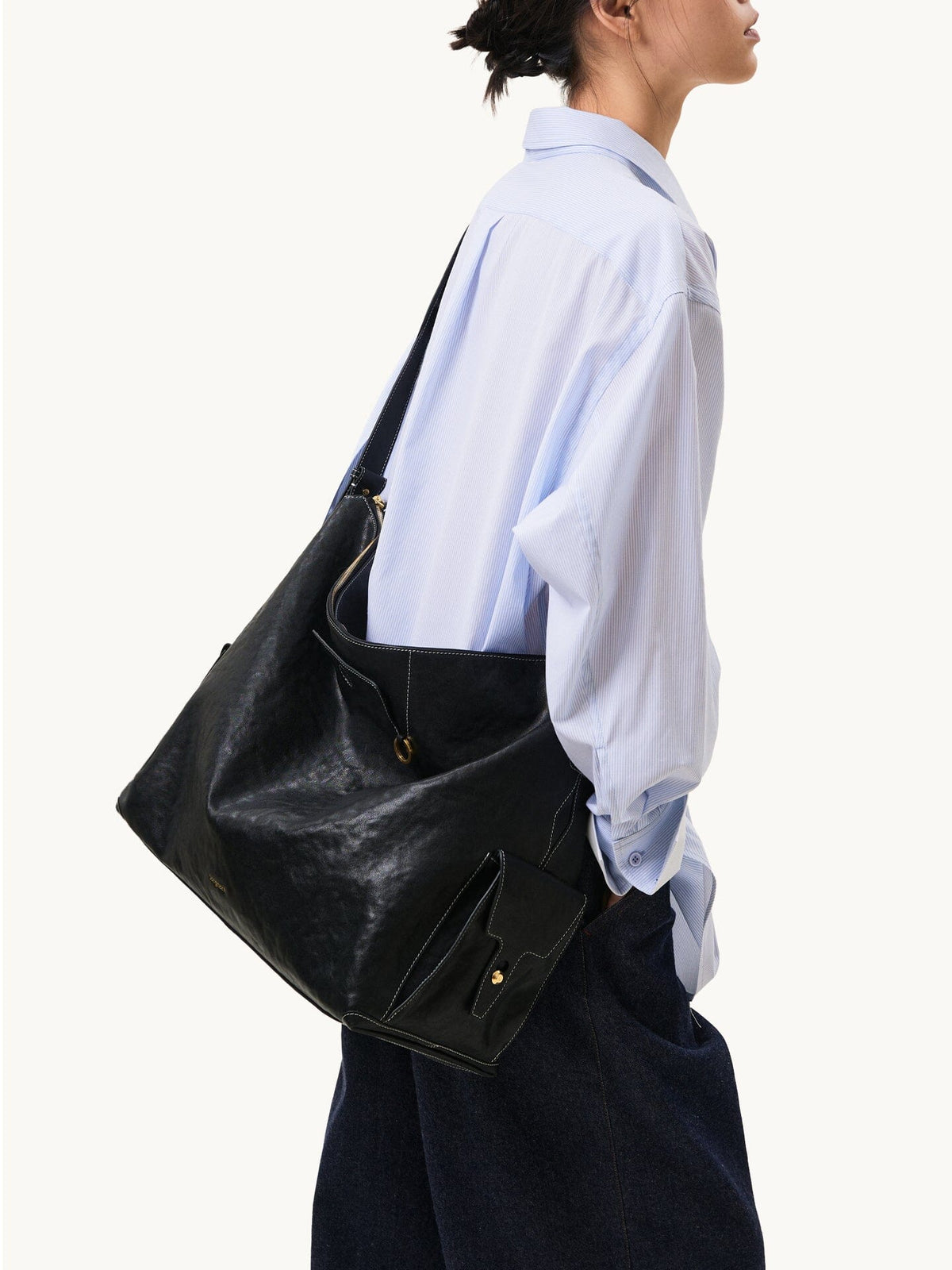 Large Yore Hobo Bag (Tapered Base)