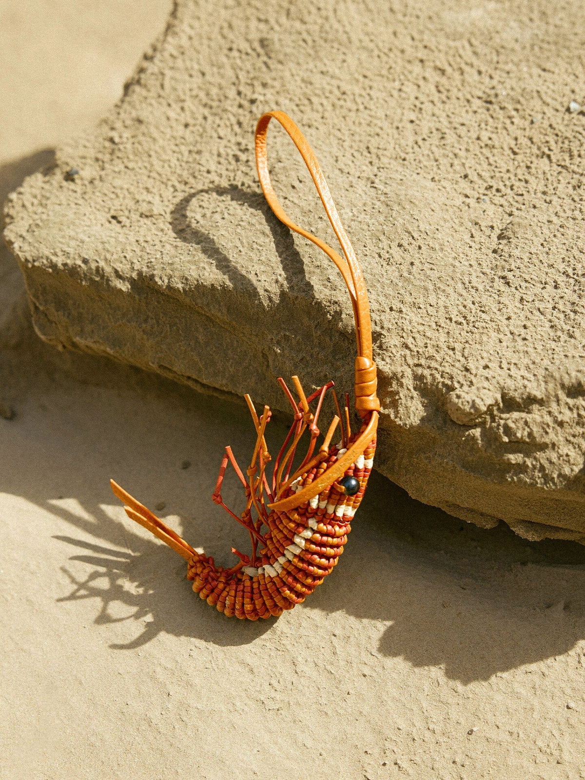 Bouncing Shrimp Charm