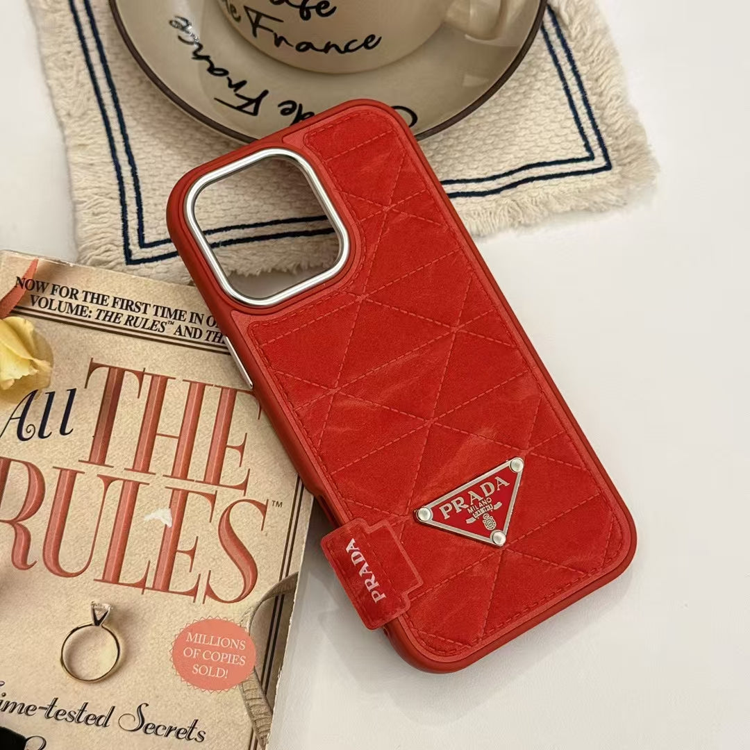 Elegant Prada Phone Case for iPhone 13-18 Pro & Pro Max
