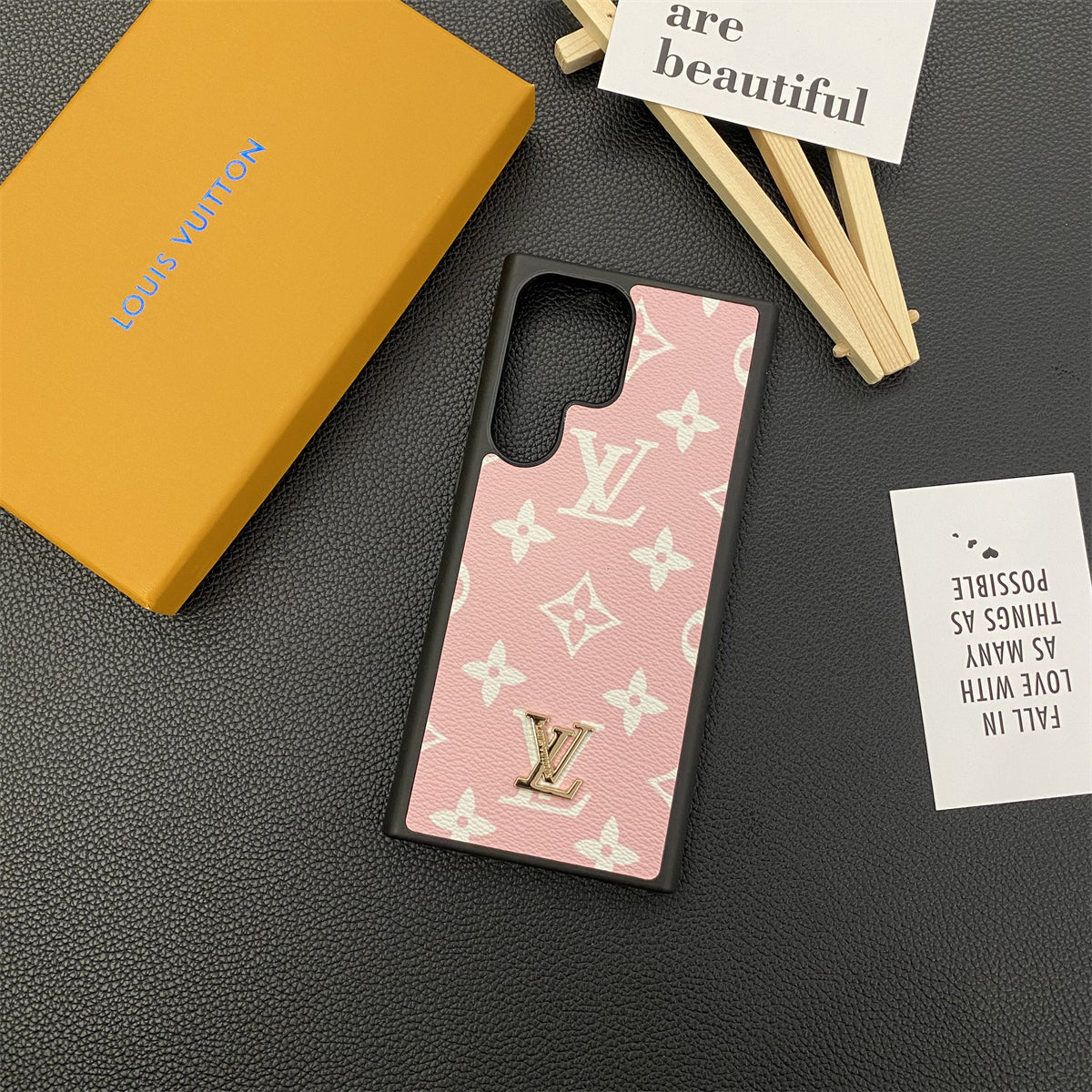 Luxury Lockme Tender Leather Case for Samsung Galaxy S22-S26 Series