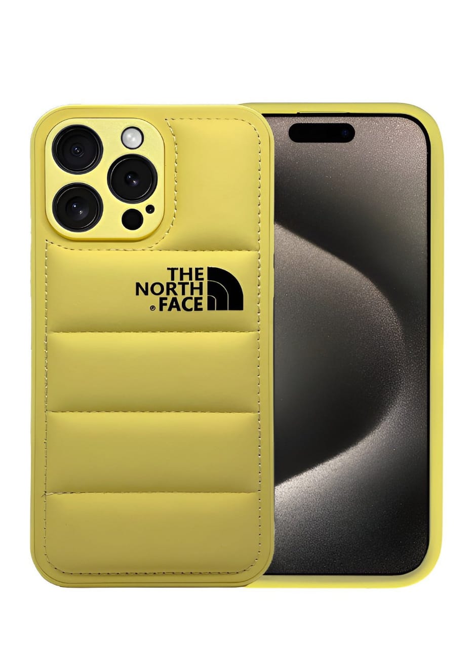 Luxury Fashion Leather the North Face Phone Case For iPhone 14-18 Pro & Pro Max