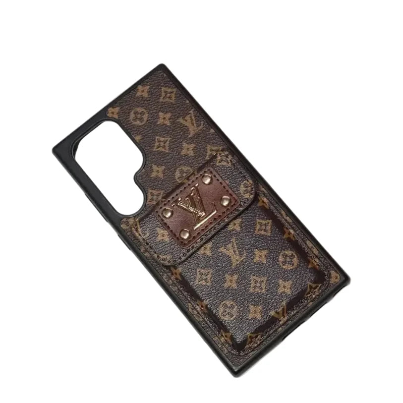 Luxury Case Card Holder for Samsung Galaxy S22-S26 Series