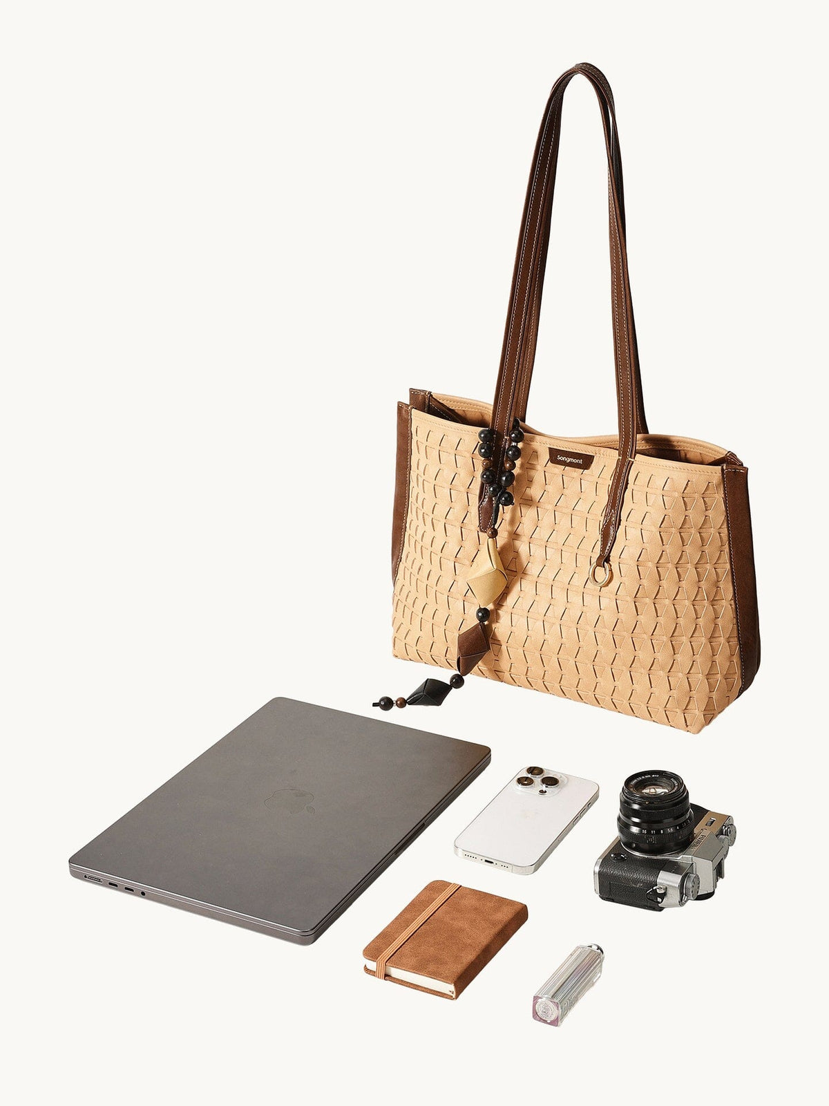 Small Lattice Tote