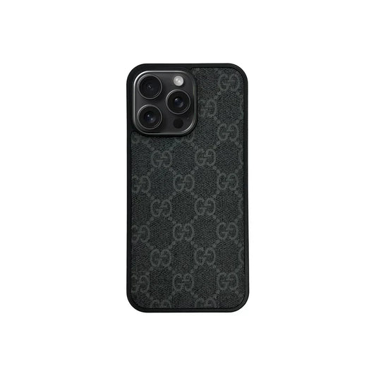GG Designer Monogram MagSafe Case for iPhone 12-18 Pro & Pro Max
