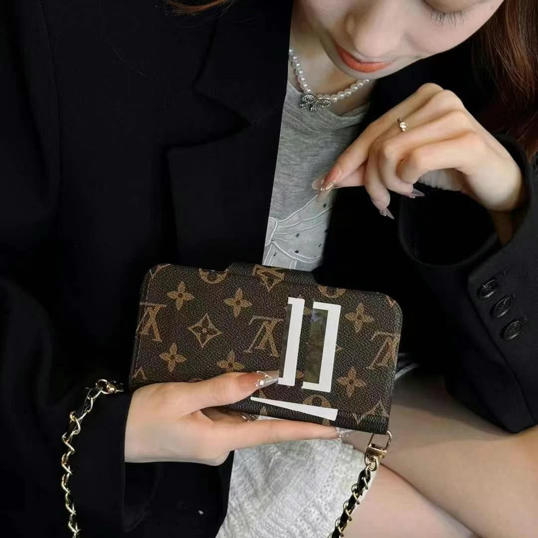 Luxury Fashion Wallet Phone Case For iPhone 13-18 Pro & Pro Max