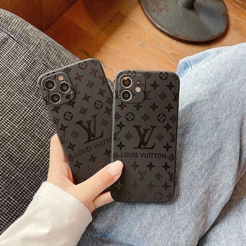 LV Luxury Monogram Leather Case for iPhone 13-18 Pro & Pro Max