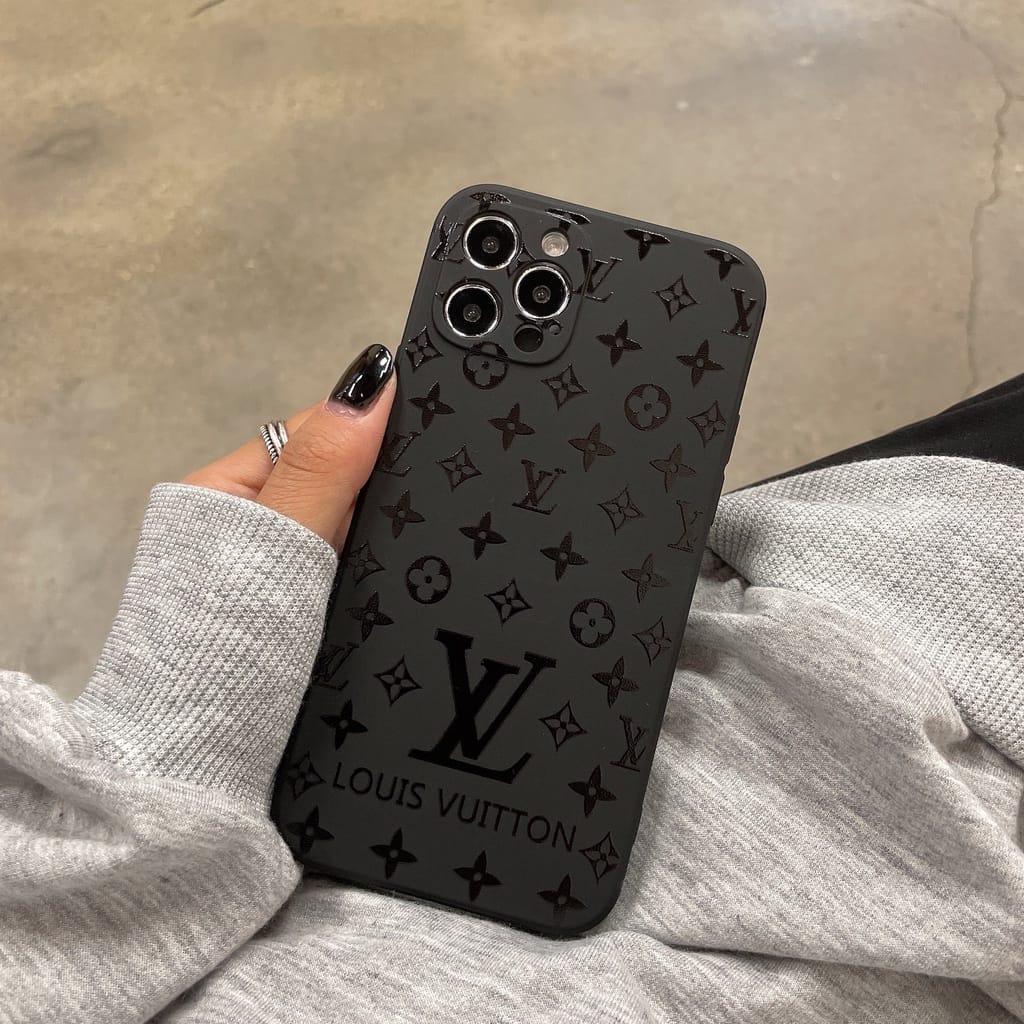 LV Luxury Monogram Leather Case for iPhone 13-18 Pro & Pro Max