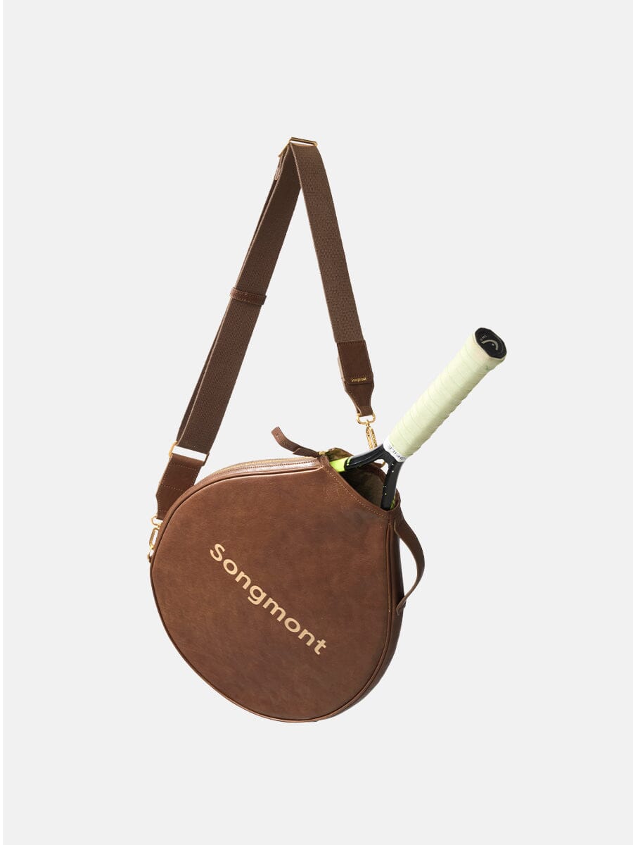 Leather Tennis Racket Cover
